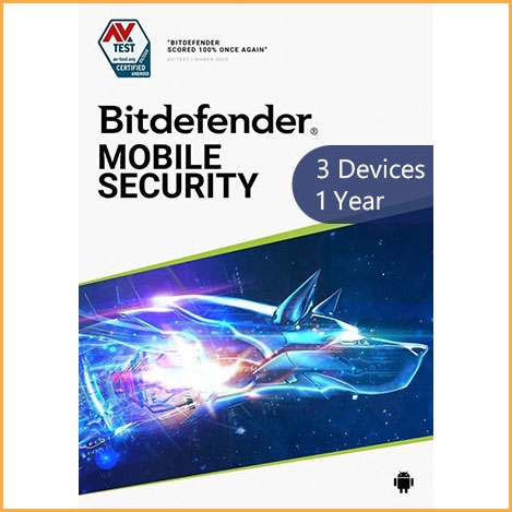 Bitdefender Mobile Security - 3 Devices - 1 Year [EU]