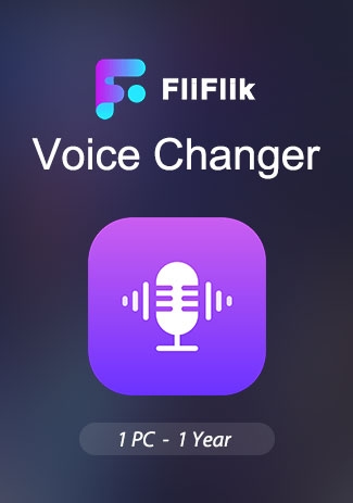 FliFlik Voice Changer - 1 PC - 1 Year