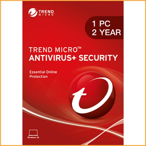 Trend Micro Antivirus + Security - 1 PC - 2 Years