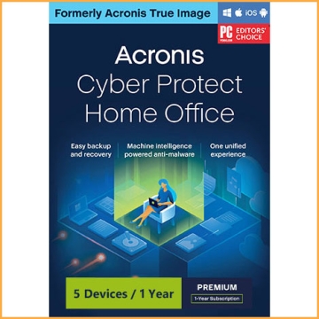 Acronis Cyber Protect Home Office Premium - 5 Devices - 1 Year [EU]