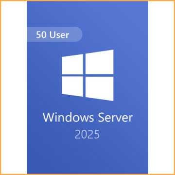 Windows Server 2025 Remote Desktop Key - 50 User CALs