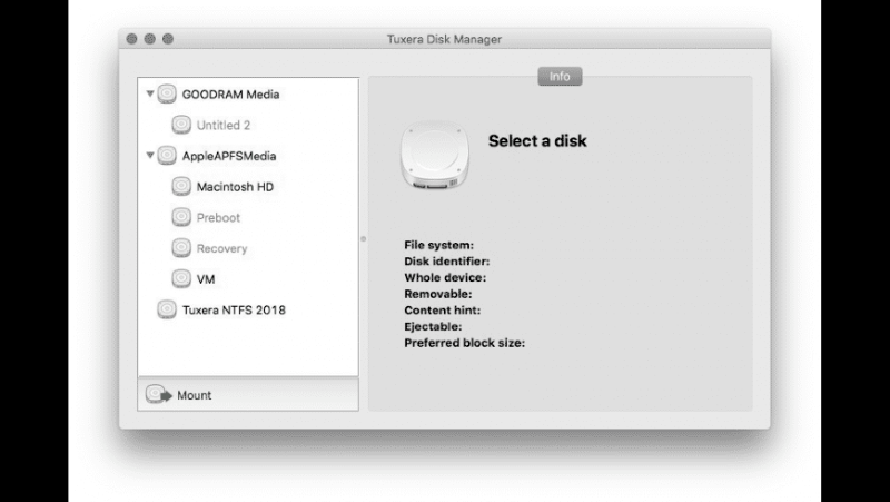 Tuxera NTFS for Mac key 